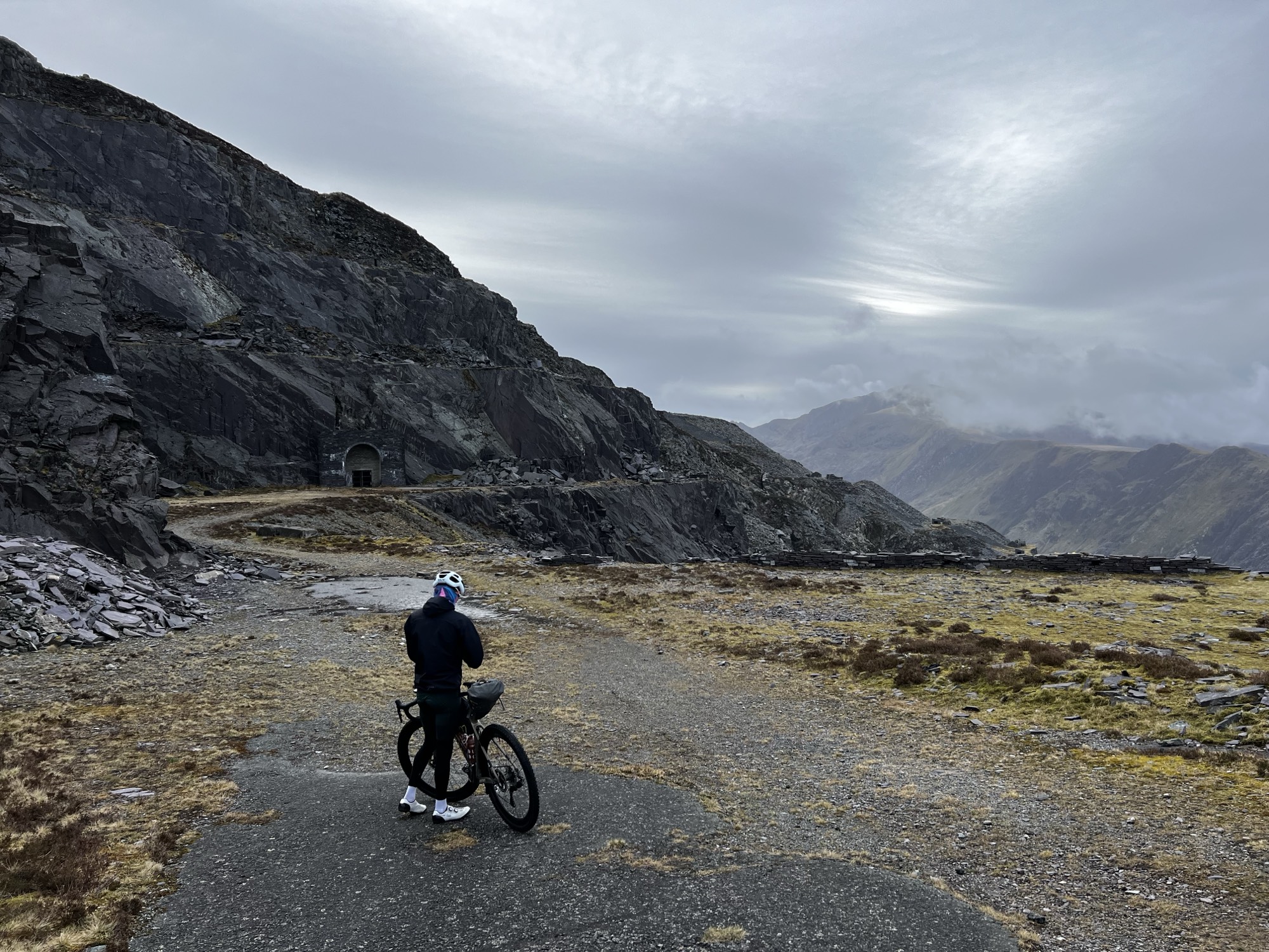 Packing bikes before the Wales Weekender ride